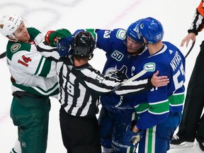 Canucks captain Bo Horvat led by example in a 4-3 win Tuesday.