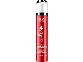 Olay Regenerist Whip Active Moisturizer with UVA/UVB Protection.