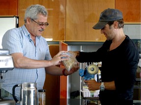 Grigory Rodchenkov, left, with Bryan Fogel in "Icarus." Rodchenkov's doping revelations led to Russia being banned from the 2018 Games and a Russian campaign to discredit him (or worse). Photo: Netflix