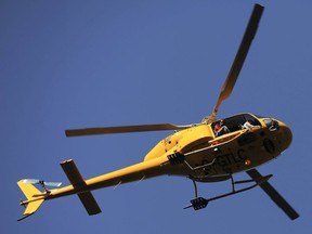 A helicopter used by Coquitlam Search and Rescue in an undated file photo.