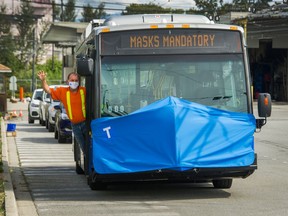 Mandatory mask rules went into effect on Aug. 24 on all TransLink vehicles.