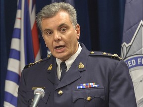 Former RCMP assistant commissioner Wayne Rideout.