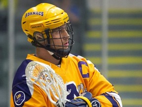 Reid Bowering is projected as an early pick in the NLL Draft. The Vancouver Warriors pick third. Photo is from Bowering's time with the Coquitlam Jr. Adanacs.