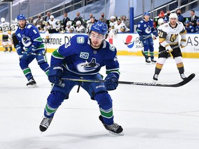 Quinn Hughes of the Vancouver Canucks finished second in rookie of the year voting to Colorado's Cale Makar.