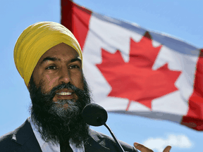 NDP leader Jagmeet Singh says he plans to push Prime Minister Justin Trudeau on not replacing the Canada Emergency Response Benefit with a lower EI payment.