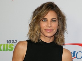 Jillian Michaels arrives for the KIIS FM's iHeartRadio Jingle Ball 2018 at the Forum Los Angeles in Inglewood on Nov. 30, 2018.