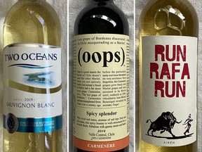 Three budget bottles are this week's Wine Guy selections.