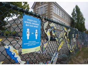 Hastings Elementary School in Vancouver is being readied for a return-to-classes in the time of COVID-19