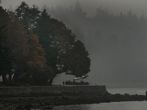 An air quality alert remains in effect for Metro Vancouver and most of southern British Columbia as smoke from U.S. wildfires continues to blow north of the border.