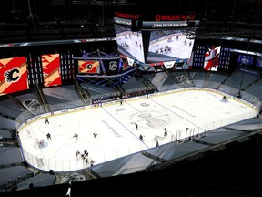 Canadian rival teams the Calgary Flames and Winnipeg Jets tangle ‘in the bubble’ of their NHL play-in series in Edmonton in early August. An all-Canadian division may well be in the cards in a 2020-21 NHL season scenario, should the pandemic rage on and the U.S. be unable to control its number of infections.