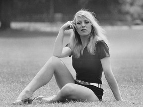 Model and actress Margaret Nolan, best known as the gold painted woman in the "Goldfinger" title sequence has died at age 76. Nolan also portrayed Dink in "Goldfinger" and had a role in "A Hard Day's Night". English model and actress Margaret Nolan, UK, July 1971.