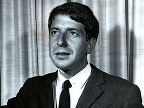 Leonard Cohen, circa 1963