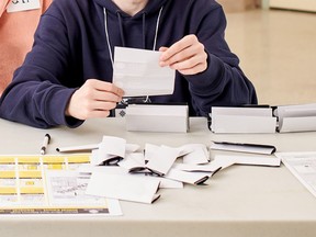 Paper ballots are currently used in provincial elections.