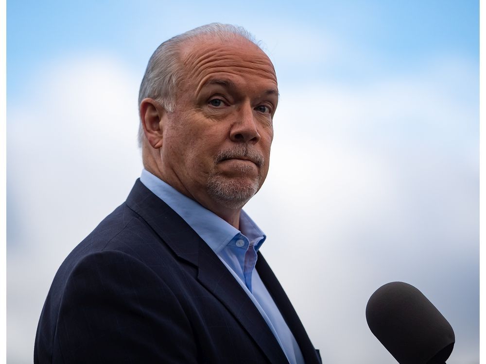 NDP Leader John Horgan says he's 'concerned' about COVID-19 surge, but NDP government not to blame