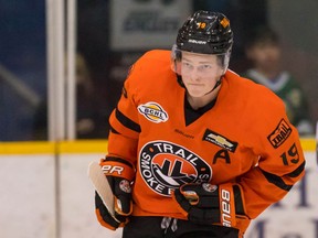 Kent Johnson, who celebrates his 18th birthday on Sunday, ran away with the BCHL scoring title last season for the Trail Smoke Eaters. The Port Moody native will start his freshman season at the University of Michigan and is regarded as a top-10 prospect for next summer’s NHL Entry Draft.