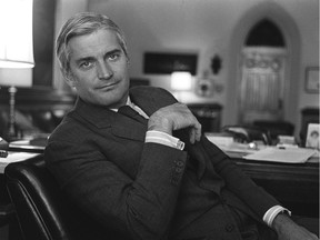 Former prime minister John Turner in 1973.