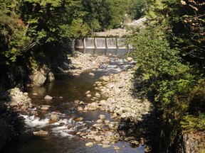File photo of the Capilano River.