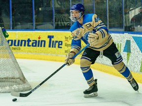 Penticton Vees defenceman Jack Bar.