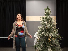 Melissa Oei plays Mary, an unlucky-in-love actor in the Arts Club's production of The Twelve Dates of Christmas, which runs from Nov. 19 to Jan 3 at the BMO Theatre Centre. It's available for streaming.