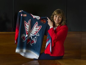 Diane Nelson, the former owner of the Vancouver Griffins professional women's hockey team, is now the director of instruction for West Vancouver Schools. She is excited to see the growth in women's sports and the rise of women in prominent sports positions.