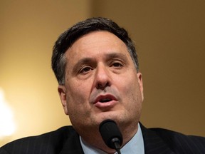 Ron Klain, former White House Ebola response co-ordinator, testifies before Congress on Capitol Hill in Washington, D.C., on March 10, 2020.