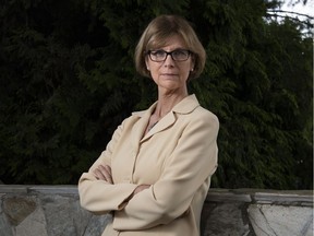 ‘We have not really fully realized the potential of testing in our care homes as an effective approach to catching potentially pre-symptomatic, asymptomatic either residents or more particularly staff,’ says B.C. Seniors Advocate Isobel Mackenzie (pictured in 2018). ‘And I think we could be doing more.’