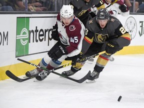 Former Vancouver Giants star Bowen Byram has gotten in 19 games with the Colorado Avalanche  but hasn't played since March 25.