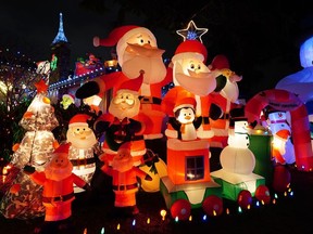 The Chang's Christmas light display is located at 118th Street and 91st Avenue in Delta.