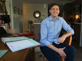 B.C. Attorney General David Eby, who has had housing added to his bailiwick, at home in Vancouver last year. In acknowledging the province’s speculation and vacancy tax needs ongoing evaluation, he says ‘this phenomenon of Vancouver being an international city and people being resident here but not earning their income here is one that our tax system is still working to come to terms with.’