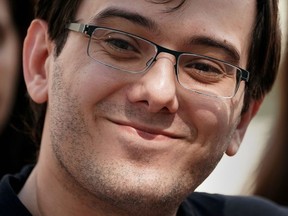 Former drug company executive Martin Shkreli exits U.S. District Court after being convicted of securities fraud in the Brooklyn borough of New York City, U.S., August 4, 2017.