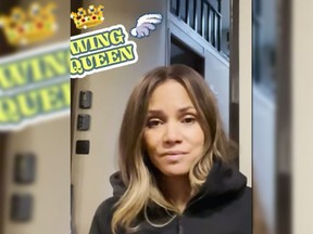 Halle Berry loves Montreal hot wings and she's not afraid to say so.