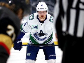 Canucks centre Elias Pettersson has missed two games and remains "day to day" with an upper-body injury.