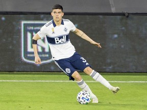 Vancouver Whitecaps left back Cristian Gutierrez will make his debut with the Canadian men's national team in 2021.