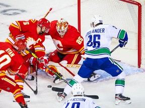 Markstrom stepping up for Flames in a big way