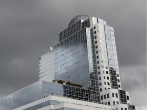 The Pan Pacific Hotel on the waterfront in Vancouver.