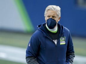 Seattle Seahawks head coach Pete Carroll