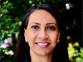 An undated handout photo of Rani Senghera, media relations director for the Surrey District Parent Advisory Committee.