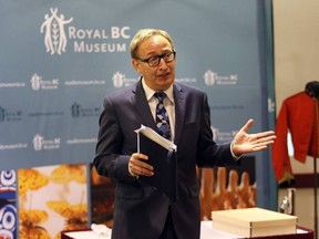 Jack Lohman, seen in 2014, has resigned as CEO of the Royal B.C. Museum.