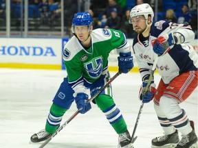 The next game on the Utica Comets' schedule is on Saturday.