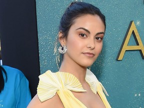 Camila Mendes arrives for the premiere of "The Sun Is Also A Star" world premiere at Pacific Theaters at The Grove in Los Angeles, Calif., on May 13, 2019.