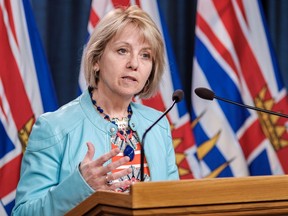 Provincial health officer Dr. Bonnie Henry (FILE PHOTO: Handout/BC Government)