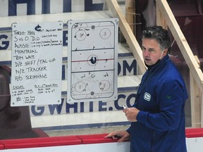 Canucks head coach Travis Green, who has no trouble drawing up plans for his players, may soon have to draw up one for himself as his contract with the club expires after this season.