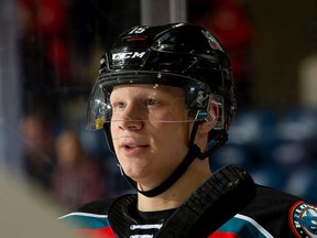 New Vancouver Giants winger Dallon Wilton, during his time with the Kelowna Rockets.