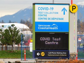 RICHMOND, November 29, 2020 -- Covid testing centre as a new study at YVR Airport examines the best way to rapidly test for COVID-19 in travellers upon departure at Vancouver International Airport (YVR) in Richmond, BC., on November 29, 2020.  (NICK PROCAYLO/PNG) 



00063156A ORG XMIT: 00063156A [PNG Merlin Archive]