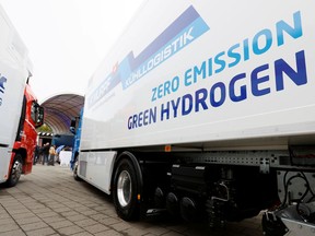 Canadian hydrogen fuel cell companies are targeting heavy duty applications such as cargo trucks.