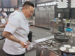 Chef Kym Nguyen competes on the ninth season of Top Chef Canada.