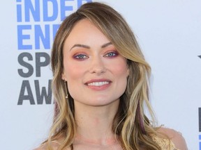 Actress and director Olivia Wilde arrives for the 35th Film Independent Spirit Awards in Santa Monica, Calif., Feb. 8, 2020.
