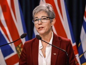 The Ministry of Finance says data from B.C.'s tax targeting property speculators shows that it has helped increase the number of long-term rentals in the province. Finance Minister Selina Robinson is pictured here.