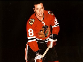 Regina's Murray Balfour was a key member of the NHL's Chicago Blackhawks during their Stanley Cup run in 1961.