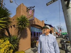 Dan Rodriguez, owner of Kitsilano restaurant Las Margaritas, is one local business hit with the province's speculation and vacancy tax on the air space above his business this year